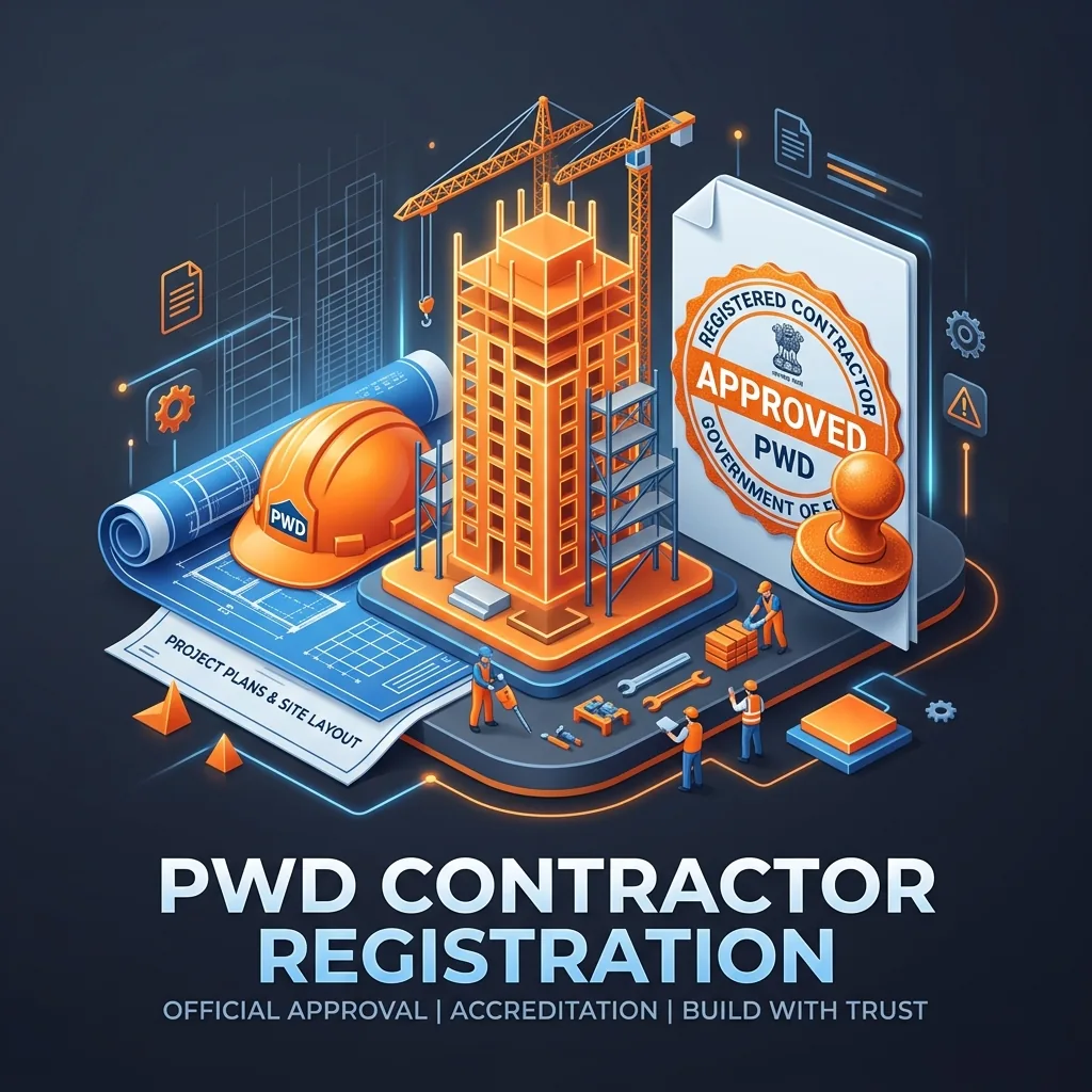 Register as a Government Contractor with {PWD Bhopal}
